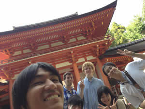Nara with Labmates